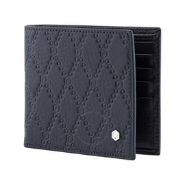 Picasso And Co Leather Wallet- Navy Blue PLG1595NBLU