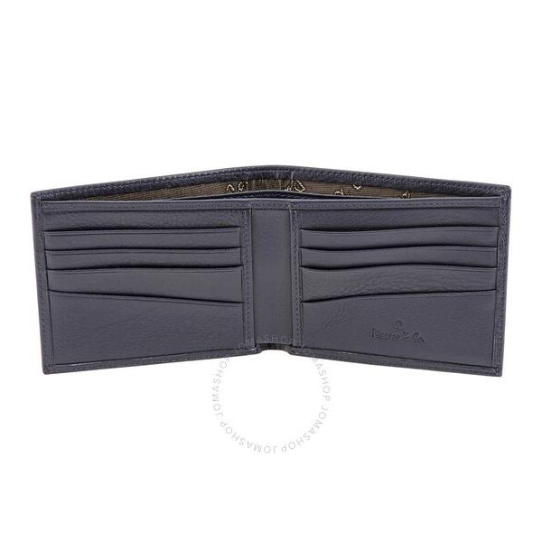  Picasso And Co Leather Wallet- Navy Blue PLG1595NBLU