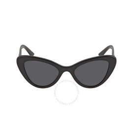 Prada Dark Gray Cat Eye Ladies Sunglasses PR 13YS 1AB5S0 52