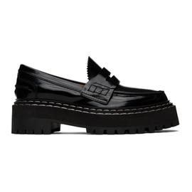 프로엔자 슐러 Proenza Schouler Black Platform Loafers 232288F121006
