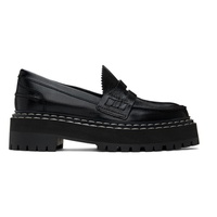 프로엔자 슐러 Proenza Schouler Black Lug Sole Platform Loafers 241288F121001