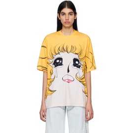 푸시버튼 Pushbutton Yellow Crying Girl T-Shirt 231252F110065