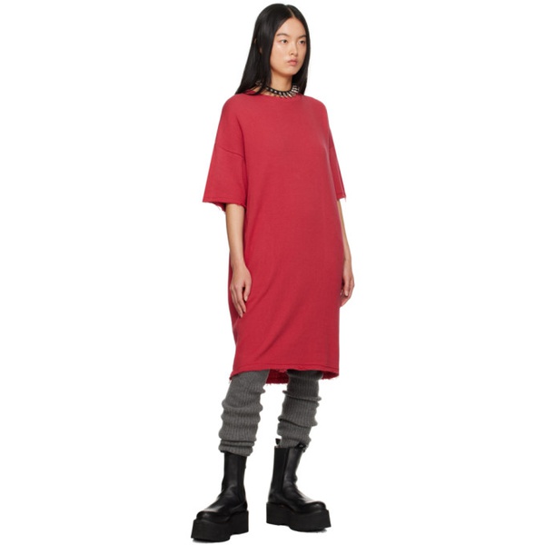  알썰틴 R13 Red Elongated Midi Dress 232021F054003