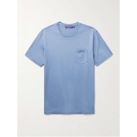랄프로렌 RALPH LAUREN PURPLE LABEL Garment-Dyed Cotton-Jersey T-Shirt 1647597327656682