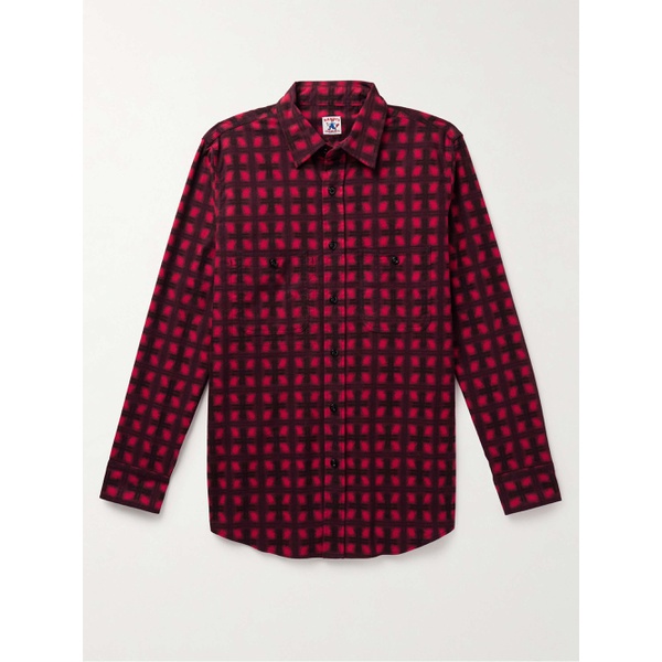  RANDY Checked Brushed-Cotton Shirt 1647597315332497