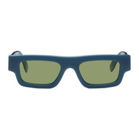 레트로슈퍼퓨쳐 R에트로 ETROSUPERFUTURE SSENSE Exclusive Blue Colpo Sunglasses 232191M134107