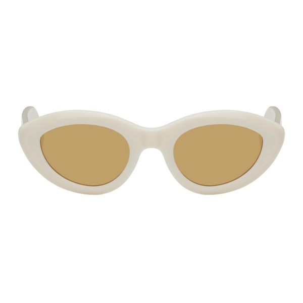  레트로슈퍼퓨쳐 R에트로 ETROSUPERFUTURE White Cocca Sunglasses 232191M134101