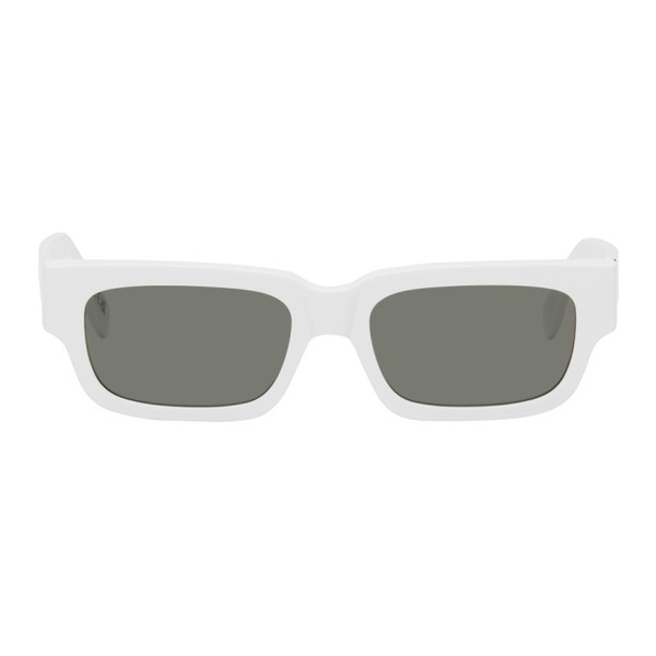  레트로슈퍼퓨쳐 R에트로 ETROSUPERFUTURE White Roma Sunglasses 232191M134033