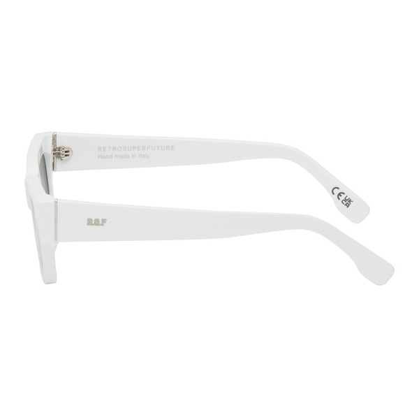  레트로슈퍼퓨쳐 R에트로 ETROSUPERFUTURE White Roma Sunglasses 232191M134033