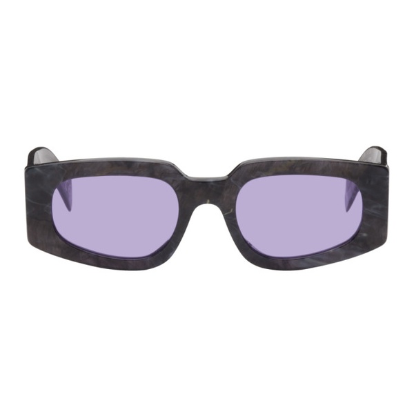  레트로슈퍼퓨쳐 R에트로 ETROSUPERFUTURE Black Tetra Sunglasses 232191M134052