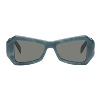 레트로슈퍼퓨쳐 R에트로 ETROSUPERFUTURE Blue Tempio Sunglasses 241191M134003