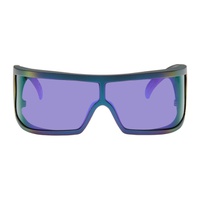 레트로슈퍼퓨쳐 R에트로 ETROSUPERFUTURE Green & Purple Bones Sunglasses 241191M134027
