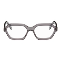레트로슈퍼퓨쳐 R에트로 ETROSUPERFUTURE Gray Pooch Glasses 242191M133003