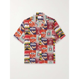 루드 RHUDE Cigaretta Camp-Collar Printed Silk-Twill Shirt 1647597323606407