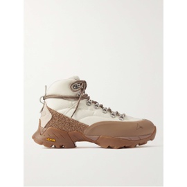 로아 ROA Andreas Strap Rubber and Leather-Trimmed Ripstop Hiking Boots 1647597309977097