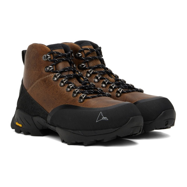  로아 ROA Brown & Black Andreas Boots 221204M255001