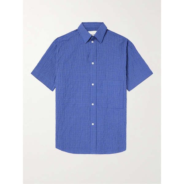  ROEHE Checked Cotton-Seersucker Shirt 1647597304536412