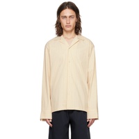 ROEhe 오프화이트 Off-White Pinstripe Shirt 241144M192011