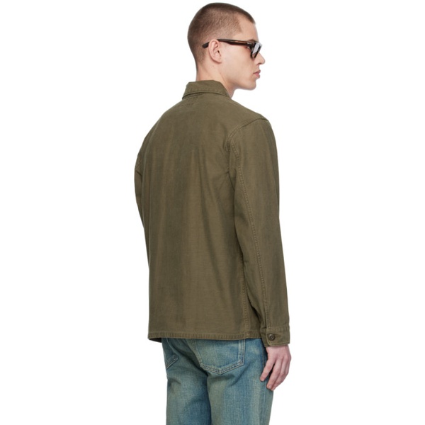  RRL Green Oversized Shirt 241435M192025