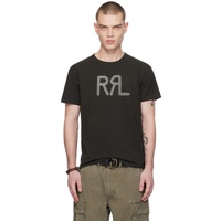 RRL Black Ranch T-Shirt 241435M213002
