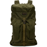 RRL Green Utility Backpack 232435M166001