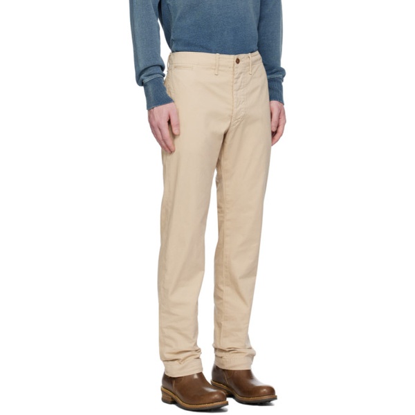  RRL Beige Officers Trousers 241435M191002