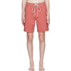 RRL Red Lace-Up Swim Shorts 221435M193001