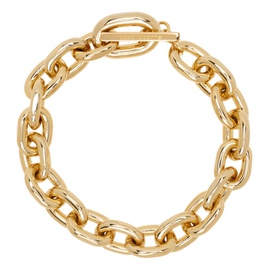 Rabanne Gold XL Link Choker Necklace 241605F023003