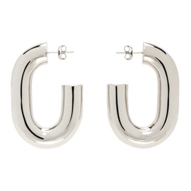 Rabanne Silver XL Link Earrings 241605F022002