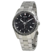 Rado MEN'S HyperChrome Chronograph Stainless Steel Black Dial Watch R32259153