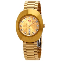 Rado MEN'S The Original Stainless Steel Gold Dial Watch R12413503