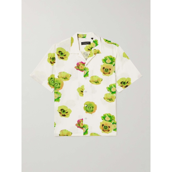 레그앤본 래그 앤 본 RAG & BONE Avery Convertible-Collar Floral-Print Crepe Shirt 1647597314308009