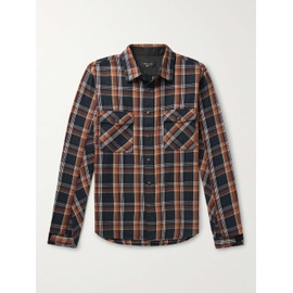 래그 앤 본 RAG & BONE Checked Cotton-Flannel Overshirt 1647597314309326