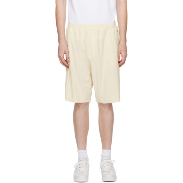 레그앤본 래그 앤 본 Rag & bone 오프화이트 Off-White Piping Shorts 241055M193000