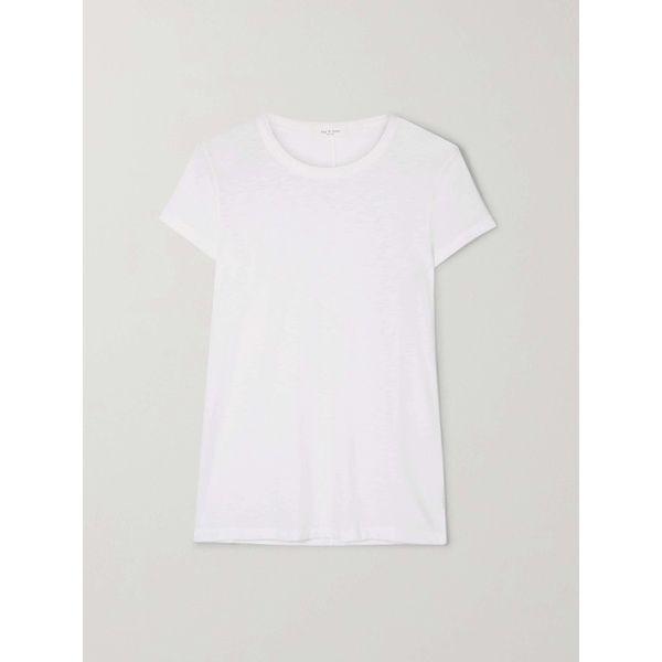 레그앤본 래그 앤 본 RAG & BONE The Tee slub Pima cotton-jersey T-shirt 790699646