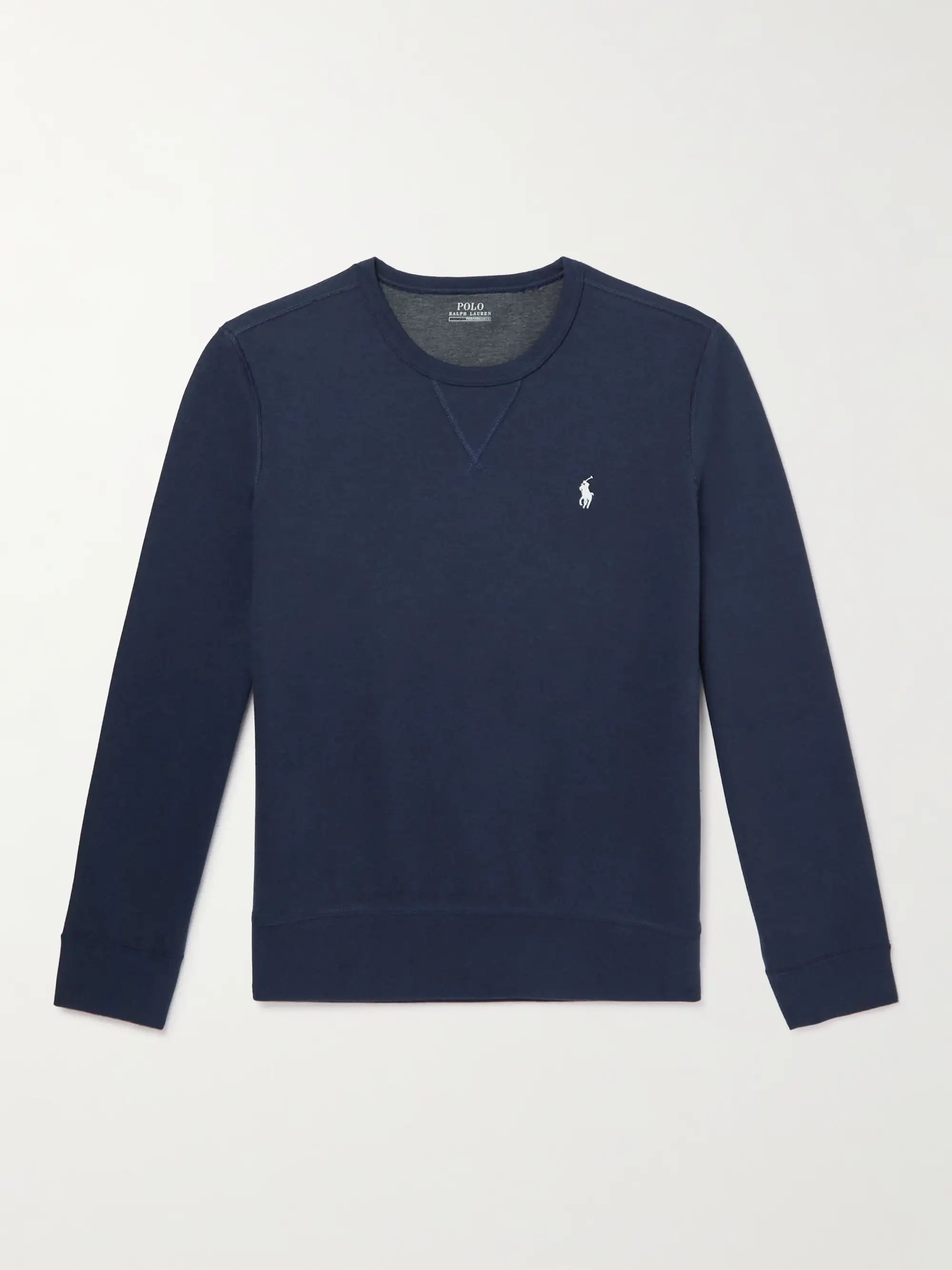 폴로 랄프 로렌 POLO RALPH LAUREN Logo-Embroidered Jersey Sweatshirt 1647597277978447