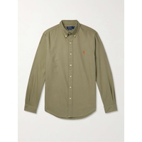 폴로 랄프 로렌 POLO RALPH LAUREN Button-Down Collar Logo-Embroidered Cotton Oxford Shirt 1647597291122476