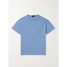 폴로 랄프 로렌 POLO RALPH LAUREN Logo-Embroidered Cotton-Jersey T-Shirt 1647597328478314