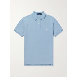 폴로 랄프 로렌 Polo RALPH LAUREN Logo-Embroidered Cotton-Pique Polo Shirt 1647597335613109