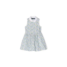폴로 랄프 로렌 Polo Ralph Lauren Girls Floral Print Cotton Oxford Shirt Dress, Size 4/4T 311901585001