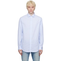 폴로 랄프 로렌 Polo Ralph Lauren White & Blue Classic Fit Shirt 232213M192013