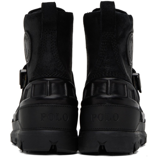 폴로랄프로렌 폴로 랄프 로렌 Polo Ralph Lauren Black Oslo Boots 232213M255005