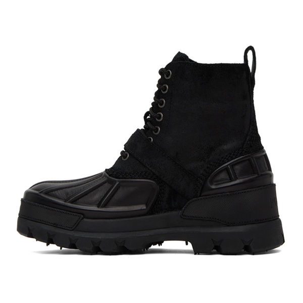 폴로랄프로렌 폴로 랄프 로렌 Polo Ralph Lauren Black Oslo Boots 232213M255005