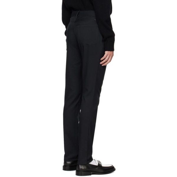 폴로랄프로렌 폴로 랄프 로렌 Polo Ralph Lauren Black Slim-Fit Trousers 241213M191005