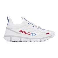 폴로 랄프 로렌 Polo Ralph Lauren White Adventure 300 Lite Sneakers 241213M237002