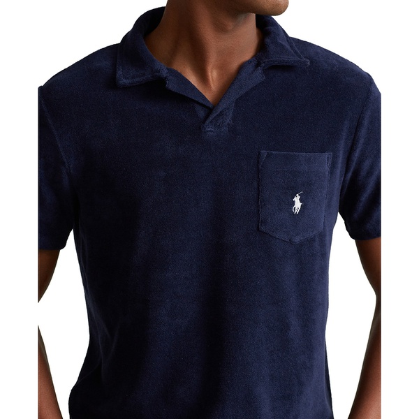 폴로랄프로렌 폴로 랄프 로렌 Polo Ralph Lauren Mens Cotton-Blend Terry Polo Shirt 14719173