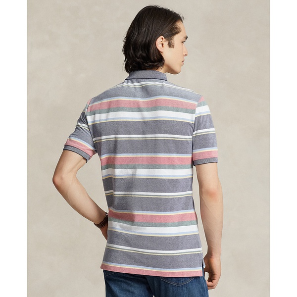 폴로랄프로렌 폴로 랄프 로렌 Polo Ralph Lauren Mens Cotton Classic-Fit Striped Mesh Polo Shirt 15891618