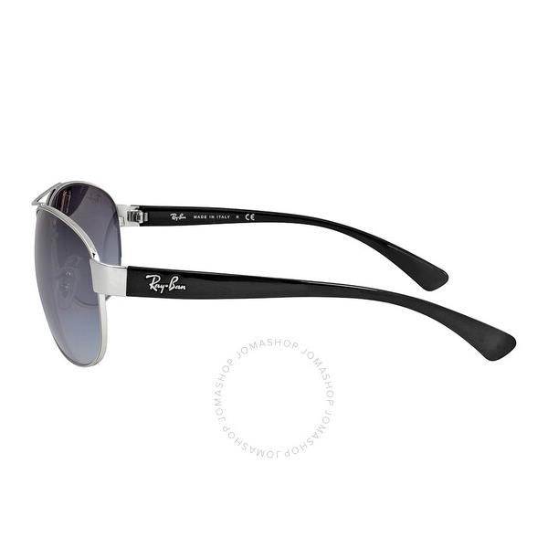  레이밴 Ray-Ban Grey Gradient Aviator Ladies Sunglasses RB3386 003/8G 63