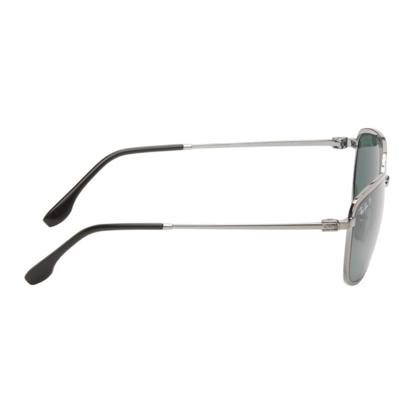  레이밴 Ray-Ban Silver Chromance Sunglasses 232718M134026