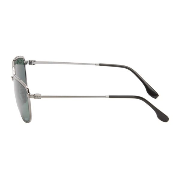  레이밴 Ray-Ban Silver Chromance Sunglasses 232718M134026